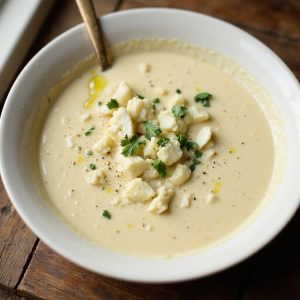 creamy cottage cheese soup