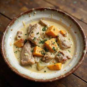 creamy rabbit stew recipe