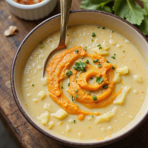 creamy vegetable soup recipe