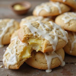 delicious custard filled cookies