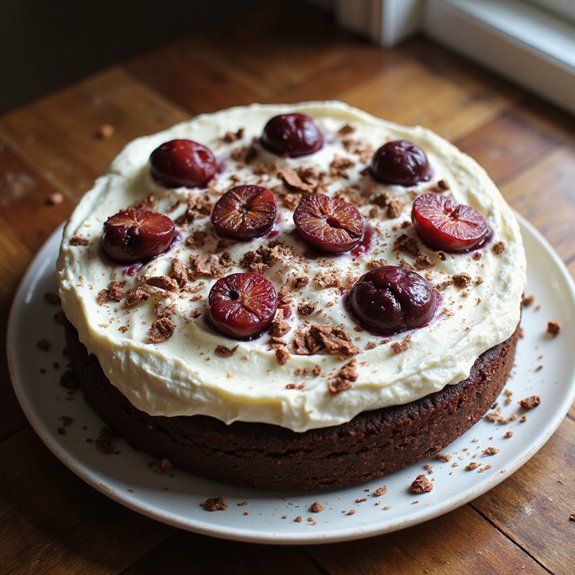 delicious dessert with layers
