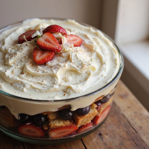 festive layered dessert delight