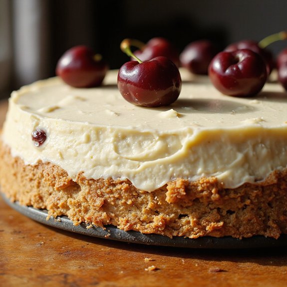 flourless white forest cake