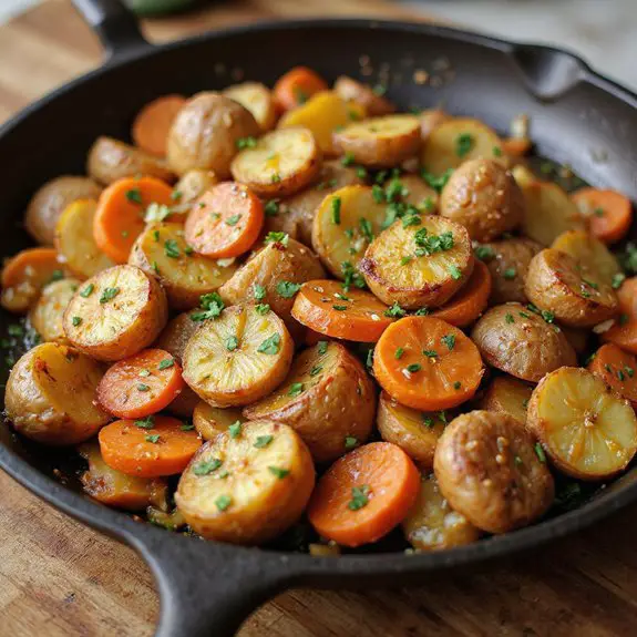 garlic infused potato dish