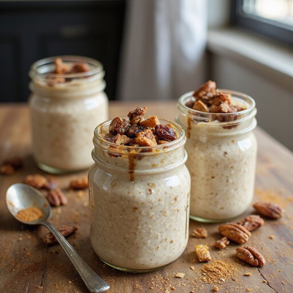gingerbread flavored breakfast oats