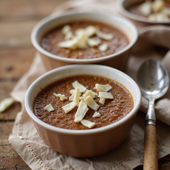 gingerbread pudding dessert cups