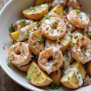 grilled shrimp potato salad