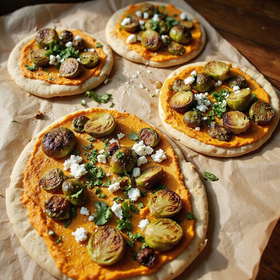 healthy vegetable flatbread recipe