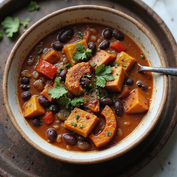 hearty mexican bean soup