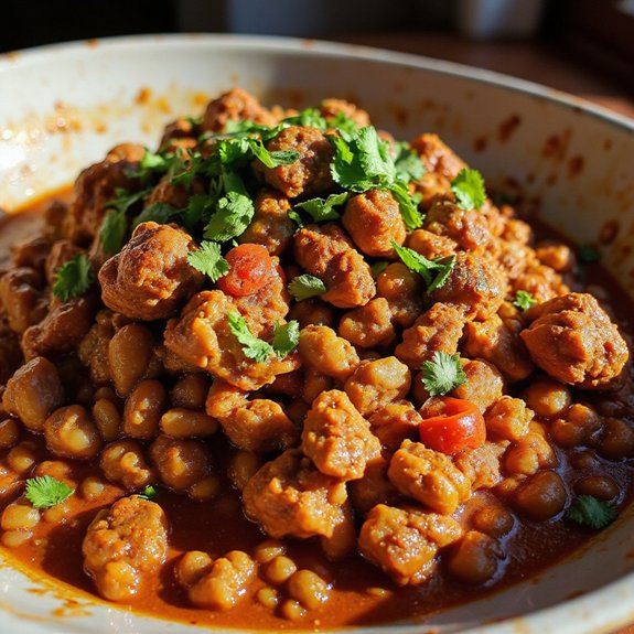 hearty smoky chili dish