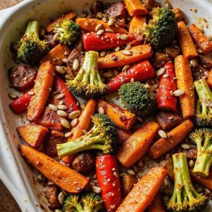 miso glazed roasted vegetables recipe