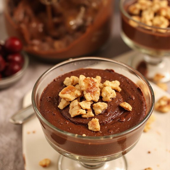 nutritious chocolate cherry dessert