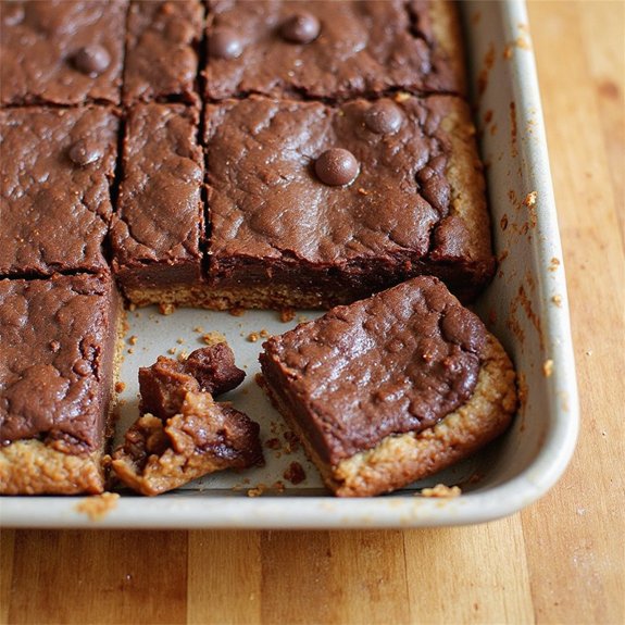 oatmeal cookie brownie bars