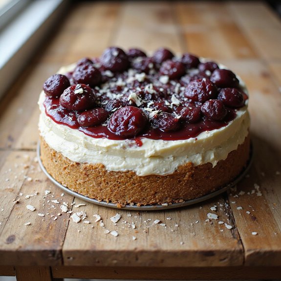 oatmeal crust white cake
