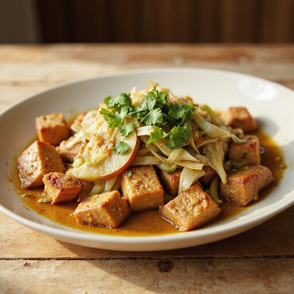 pork chili verde dish