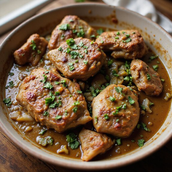 pork roast with applesauce sauce
