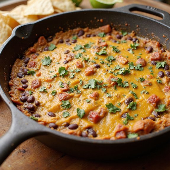 pumpkin and black bean dip