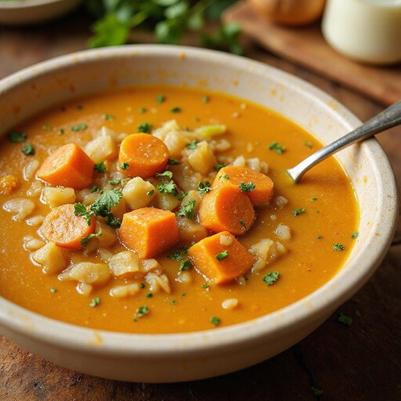 pumpkin barley soup recipe