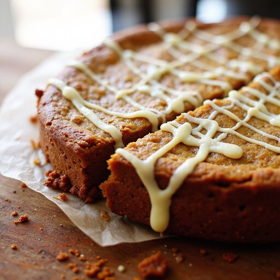 pumpkin brownies with chocolate