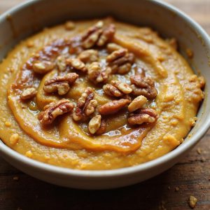 pumpkin chai pudding dessert