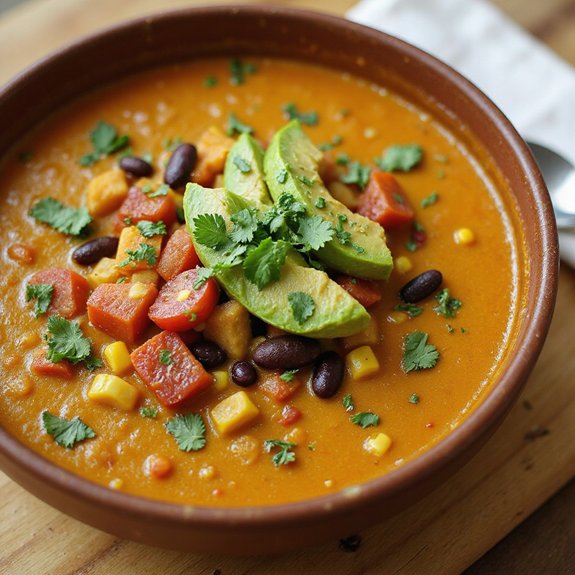 pumpkin infused taco soup