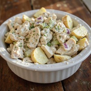 ranch chicken potato salad