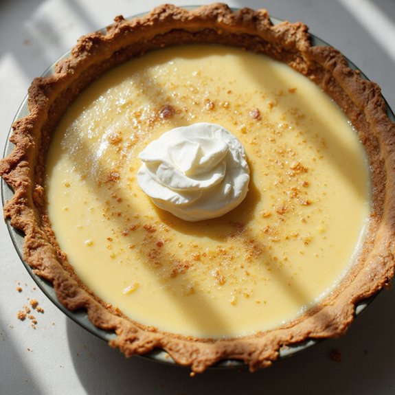 rich creamy eggnog dessert
