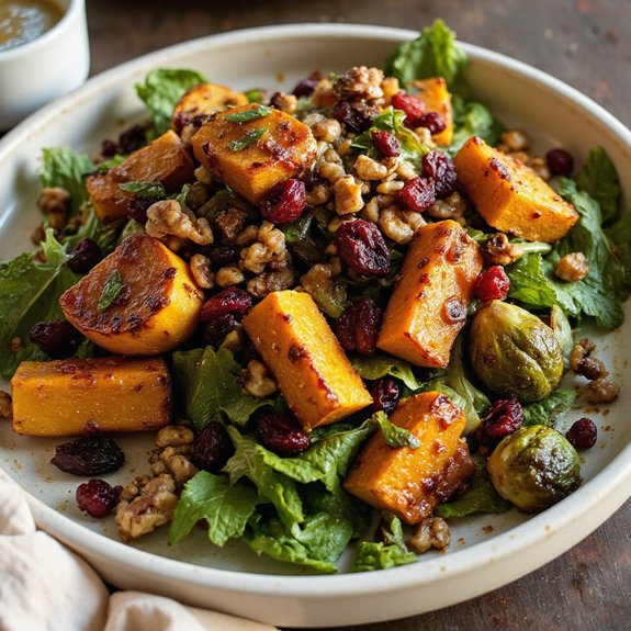 roasted veggie salad recipe