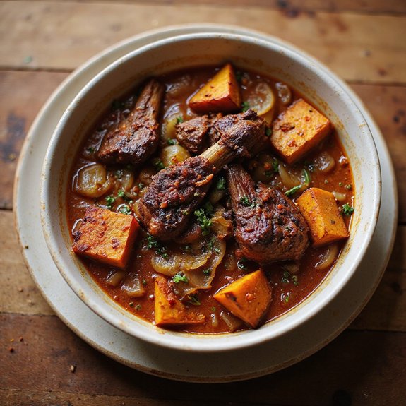 savory oxtail stew recipe