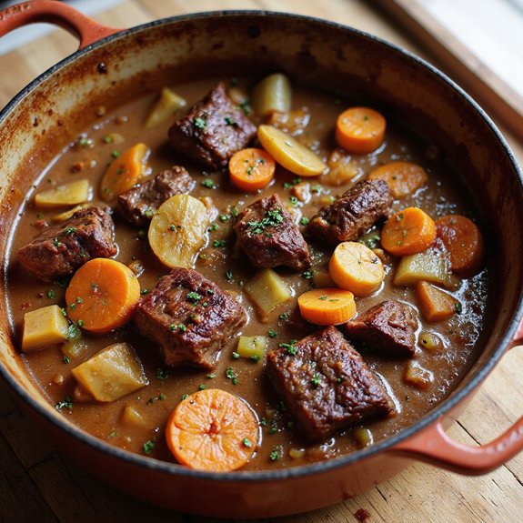 savory oxtail stew recipe