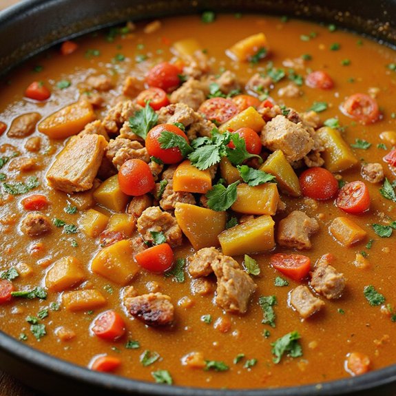 savory pork pepper soup