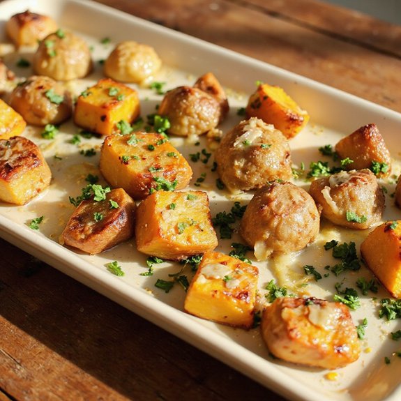 savory roasted vegetable dish