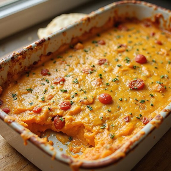 savory sweet potato dip