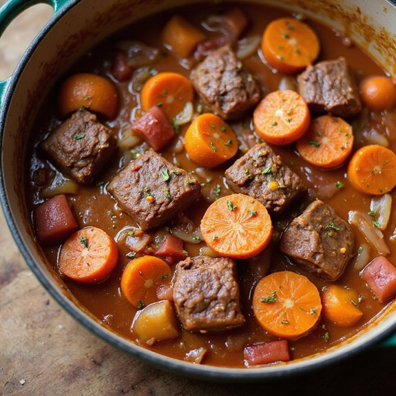 savory vegetable beef stew