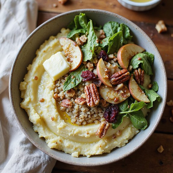 seasonal mashed potato bowl