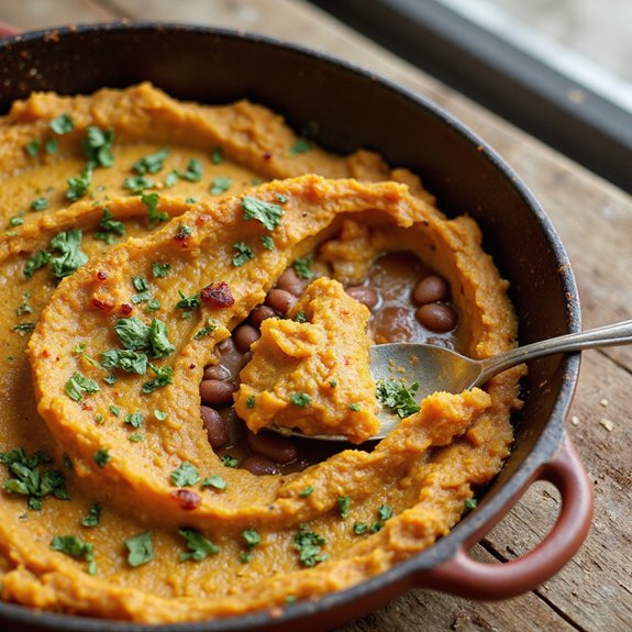 smoky beans with squash