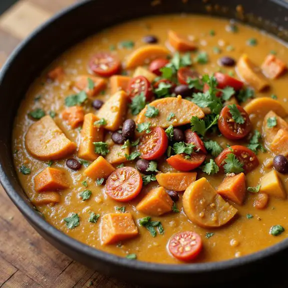 smoky carrot potato chili