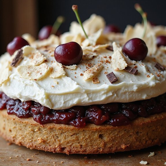 spiced cookie white forest