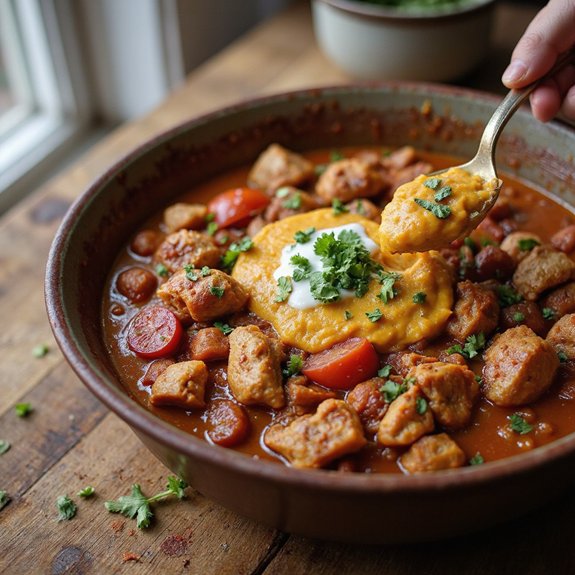 spicy chicken chili puree