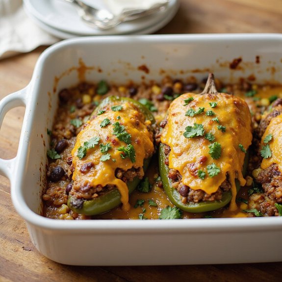 stuffed poblano pepper recipe