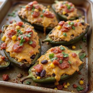 stuffed poblano peppers recipe