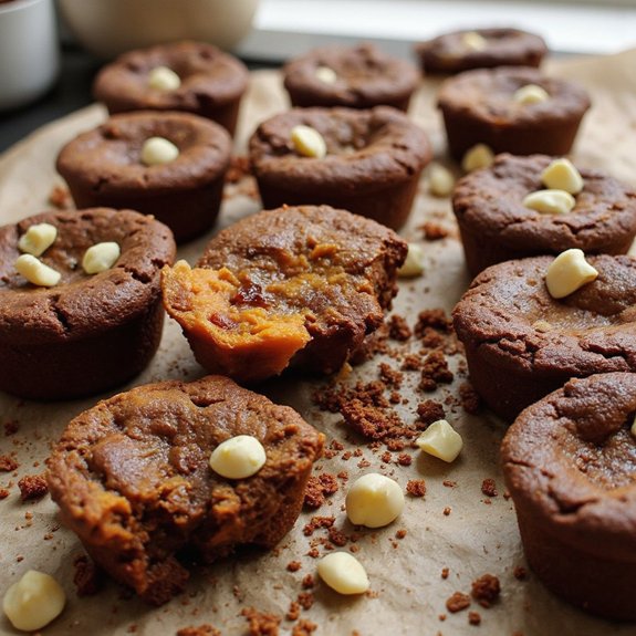 sweet potato brownie cups