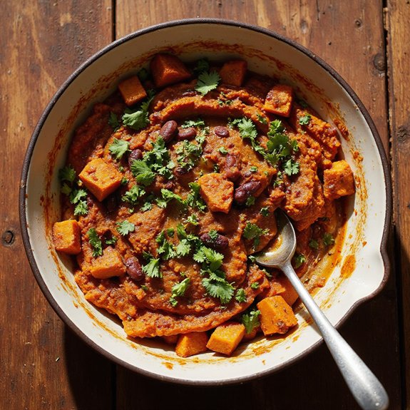 sweet potato chili beans