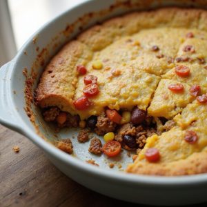 taco cornbread casserole recipe
