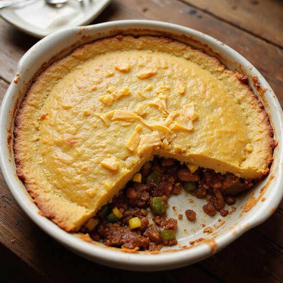 tamale pie with cornbread