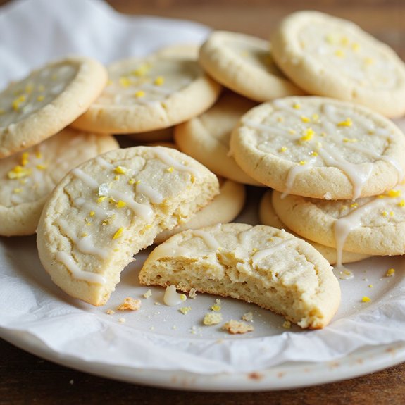 bright zesty lemon sugar cookies
