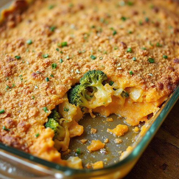 broccoli and sweet potato casserole