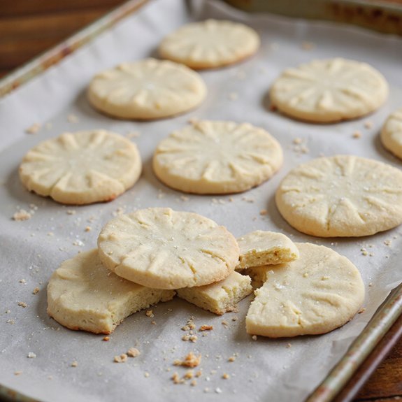 buttery rustic amish shortbread