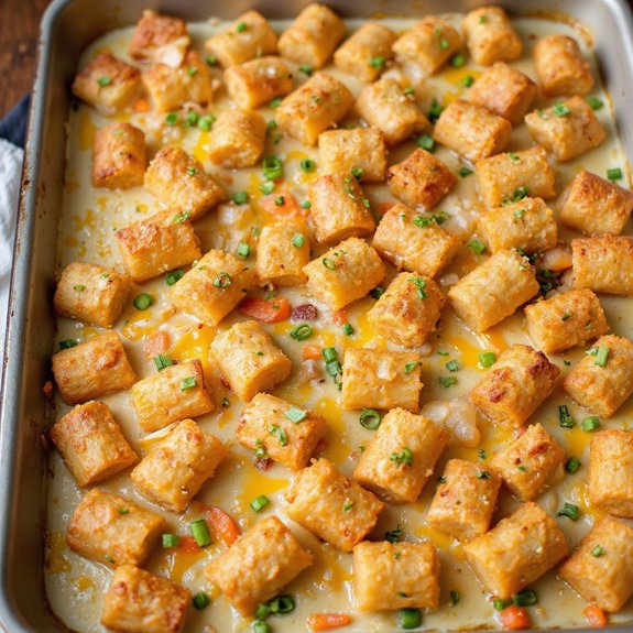 cheesy tater tot casserole