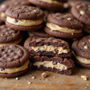 chocolate peanut butter cookies